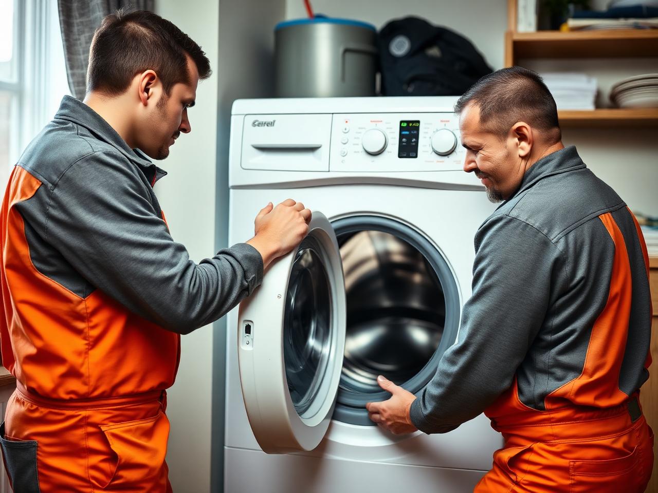 Técnicos Astebel em atendimento residencial